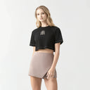 YLAIA CROP TOP WOMEN BLACK - Monastery | Tienda Oficial Colombia