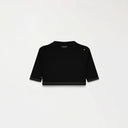 YLAIA CROP TOP WOMEN BLACK - Monastery | Tienda Oficial Colombia