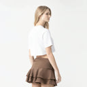 YLAIA CROP TOP WOMEN WHITE - Monastery | Tienda Oficial Colombia