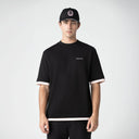 ZAHIR T - SHIRT OVERSIZED MEN BLACK - Monastery | Tienda Oficial Colombia