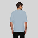 AQUILES BABY BLUE T-SHIRT OVERSIZE - Monastery