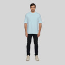 MORESTO BLUE T-SHIRT OVERSIZE - Monastery