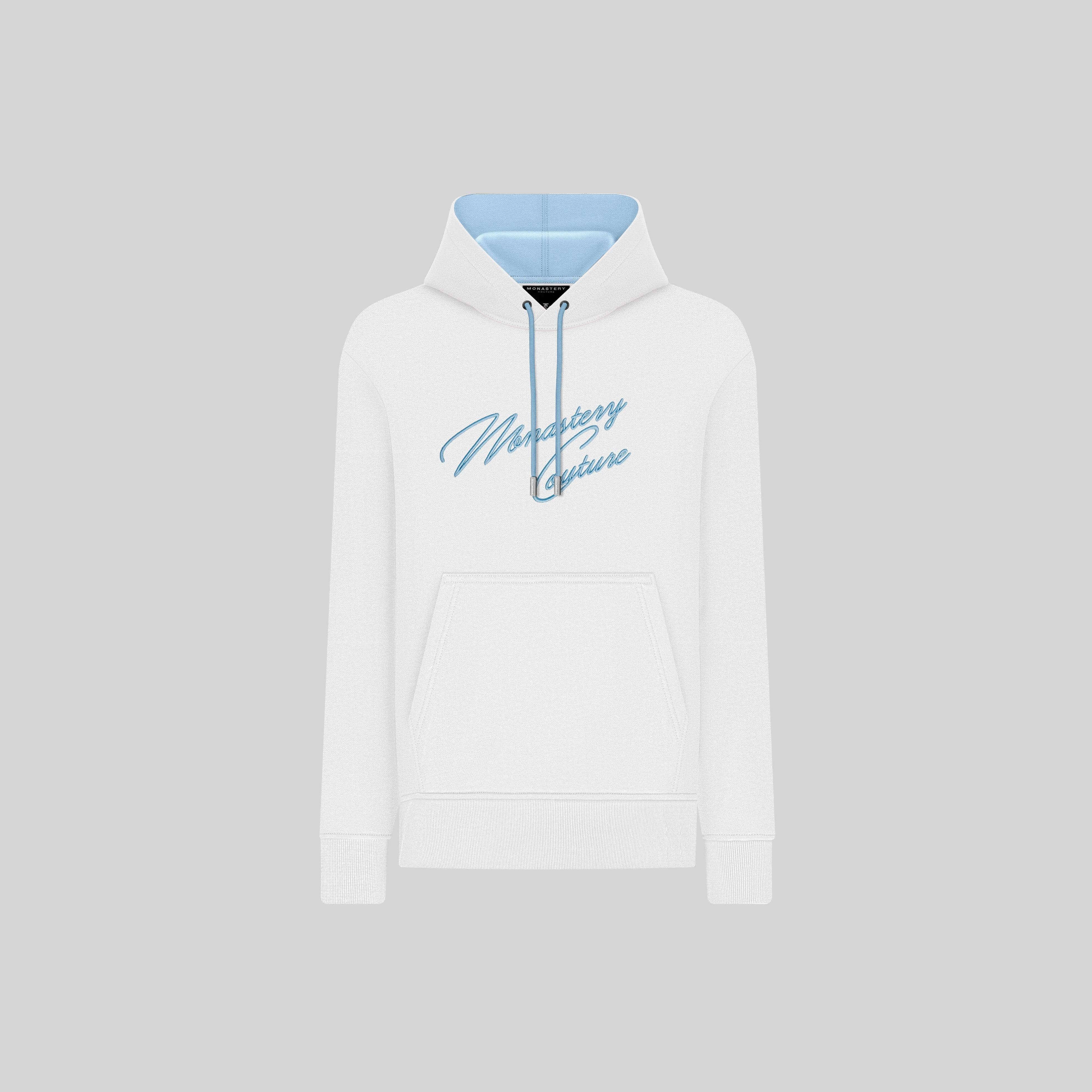 ANFISA WHITE HOODIE - Monastery