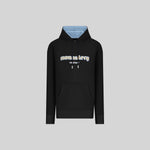 AQUARIUS BLACK HOODIE