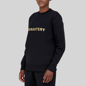 ASINE BLACK SWEATSHIRTS - Monastery