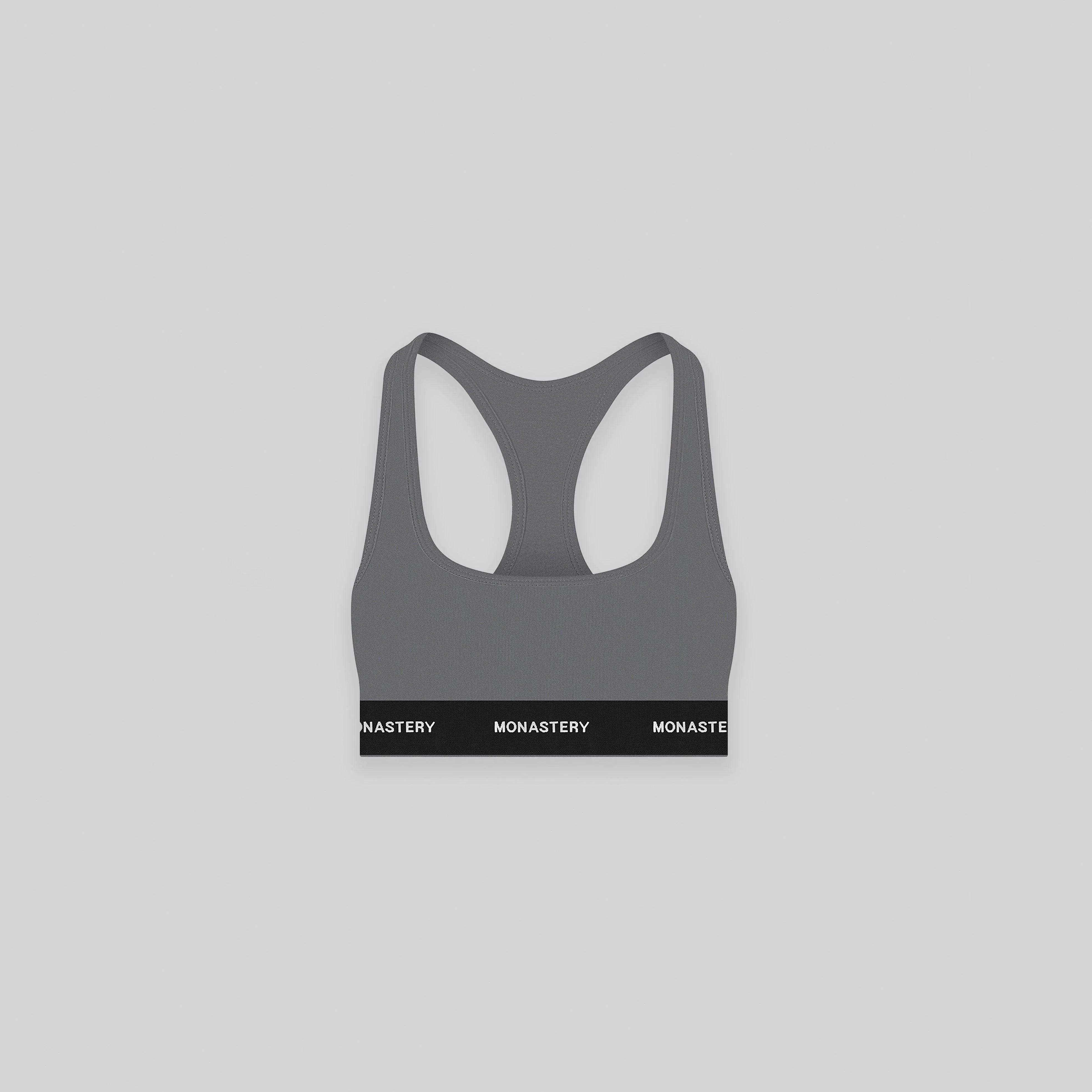 SOFIA GRAY SPORT BRA - Monastery
