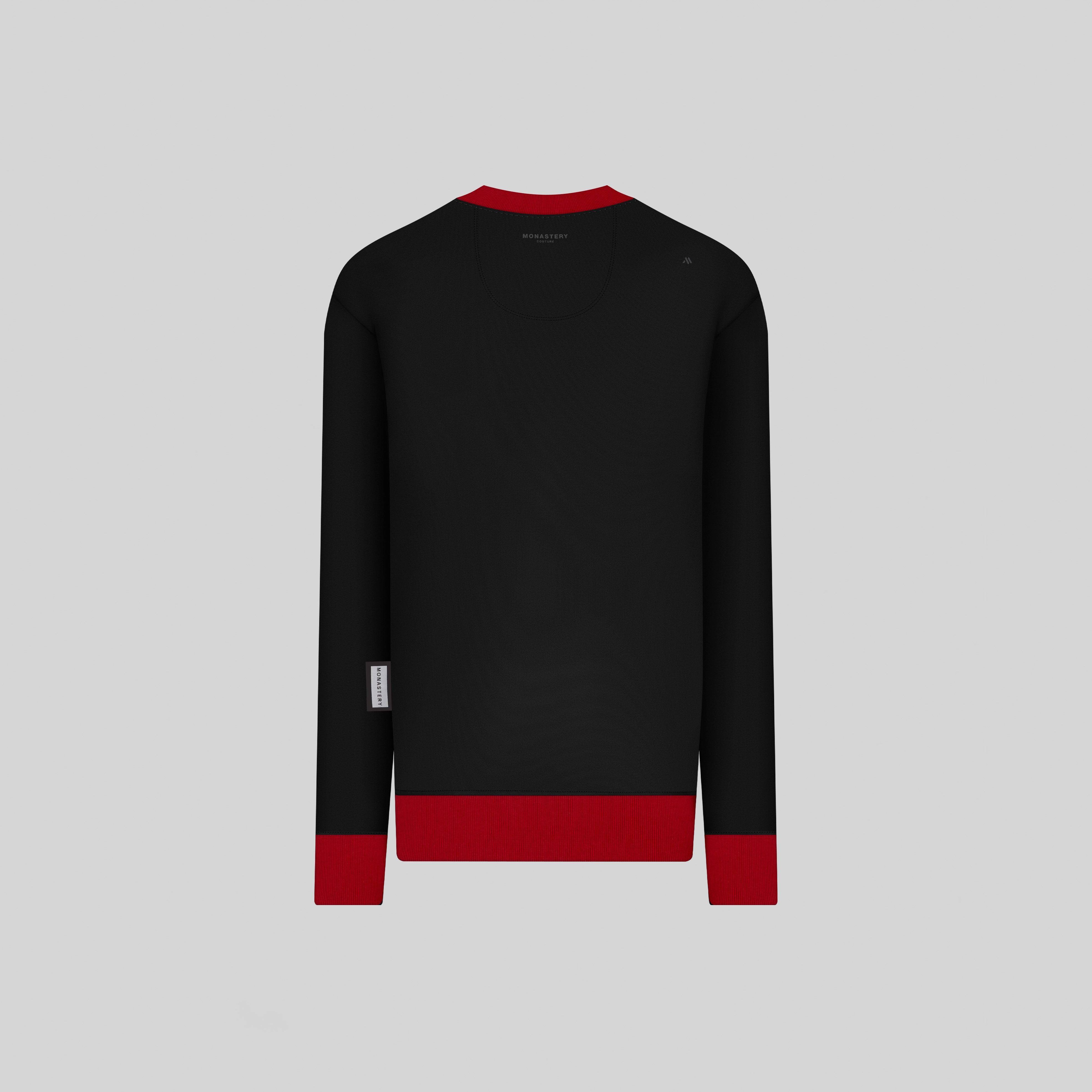 XENA BLACK SWEATSHIRTS - Monastery